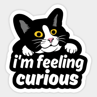 I'm Feeling Curious Sticker